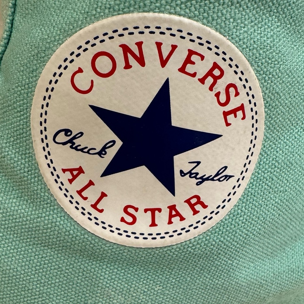 Converse Chuck Taylor All Star High Top Beach Glass Green Sneakers - Picture 4 of 16